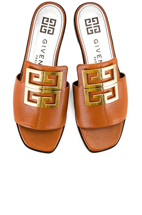 givenchy ladies sandals|givenchy 4g flat mule sandals.